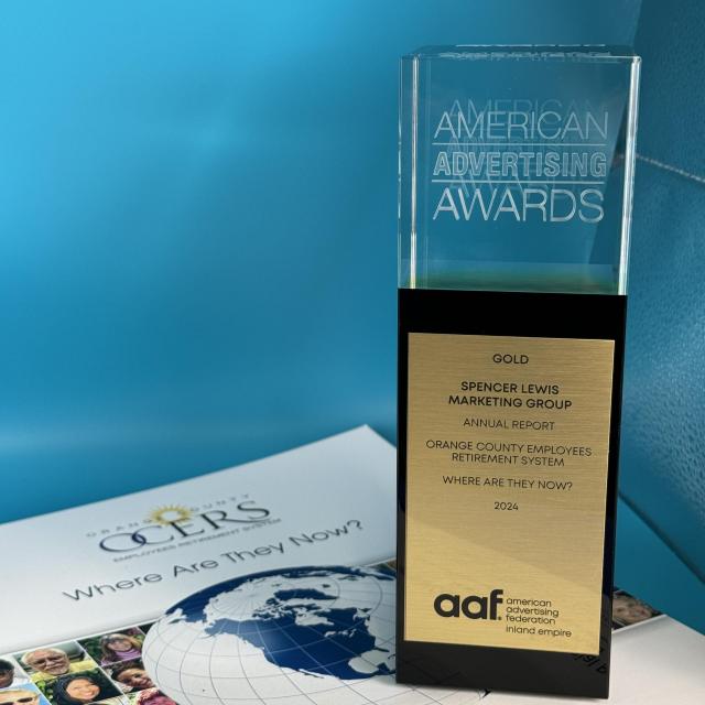 2024 American Advertising Federation Award with copy of 2022 "Where Are They Now?" Annual Comprehensive Financial Report